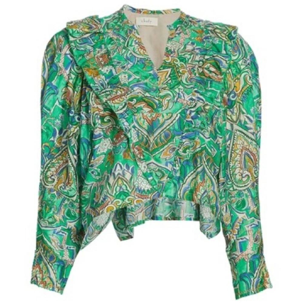 CHUFY Ancient Burma Zeya Puff Sleeve Blouse - Picture 3 of 5